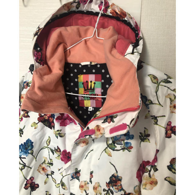 スノボウェア(上) SiROP 花柄の通販 by まみ's shop｜ラクマ