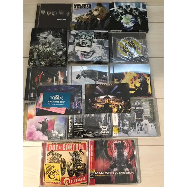 MAN WITH A MISSION - MAN WITH A MISSION CDセットの通販 by y｜マン