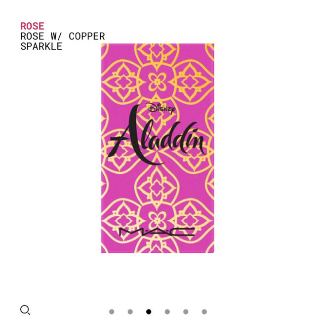 Disney - 新品未使用！Aladdin x MAC アラジンコラボ ピンク