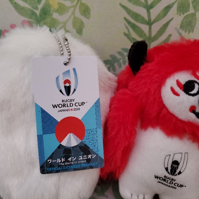 ワールドカップラグビー公式マスコット！☆ぬいぐるみ☆レンジ