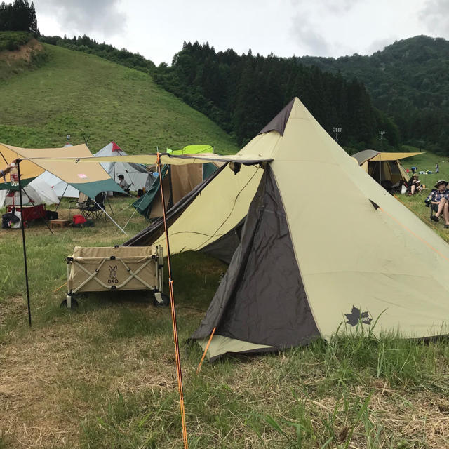 LOGOS - 大人気2ルーム☆ワンポールテント tepee500 美品 ロゴスの通販