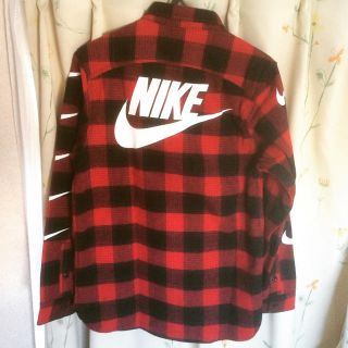 NIKE - NIKE チェックシャツ の通販 by わた's shop｜ナイキならラクマ