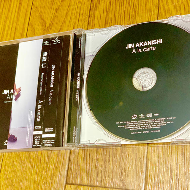 A la carte 赤西仁 JIN AKANISHI の通販 by POWER RECORDS ｜ラクマ