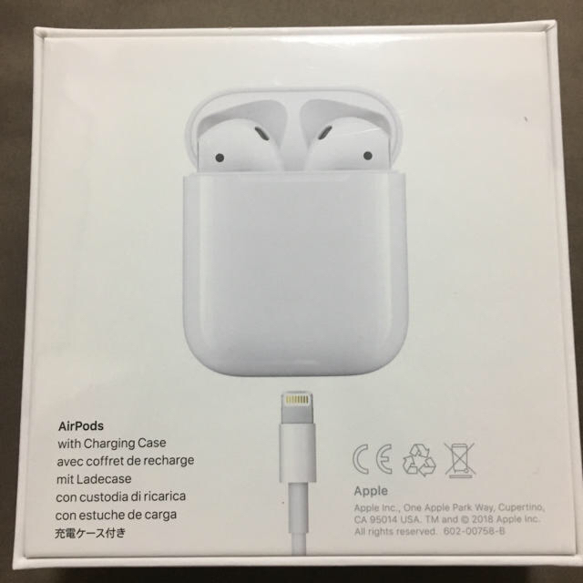Apple - AirPods with Charging Case MV7N2J/Aの通販 by 田中太郎's