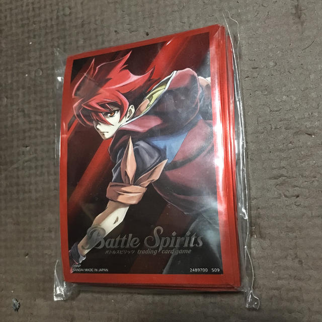 BANDAI - 馬神 弾 スリーブ 赤 バトルスピリッツ バトスピ の通販 by