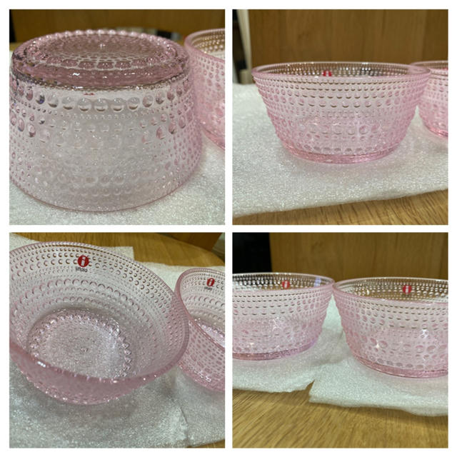iittala - カステヘルミ ペールピンク 2つ ボウル 未使用の通販 by