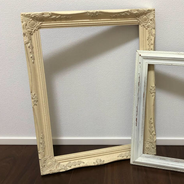 アンティーク 風 額縁 フレーム 大のみの通販 by ちい's shop｜ラクマ
