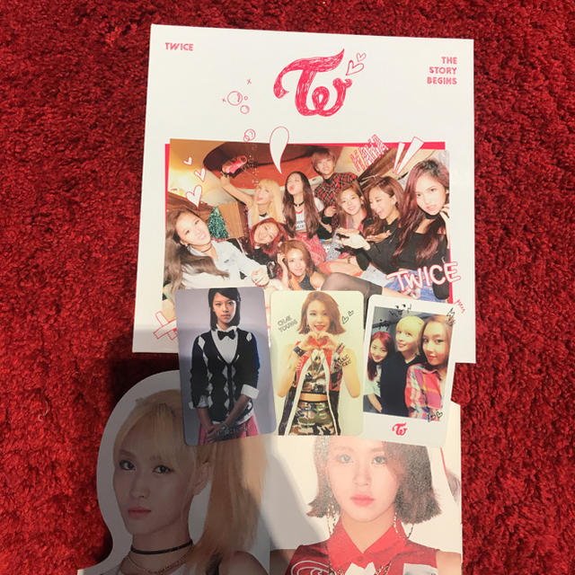 TWICE THE STORY BEGINS(トレカ、カード付き)の通販 by R's shop｜ラクマ