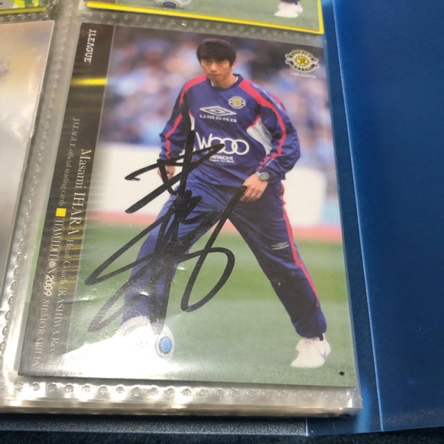 井原正巳 直筆サイン柏レイソルジュビロ磐田 浦和レッズ アビスパ福岡