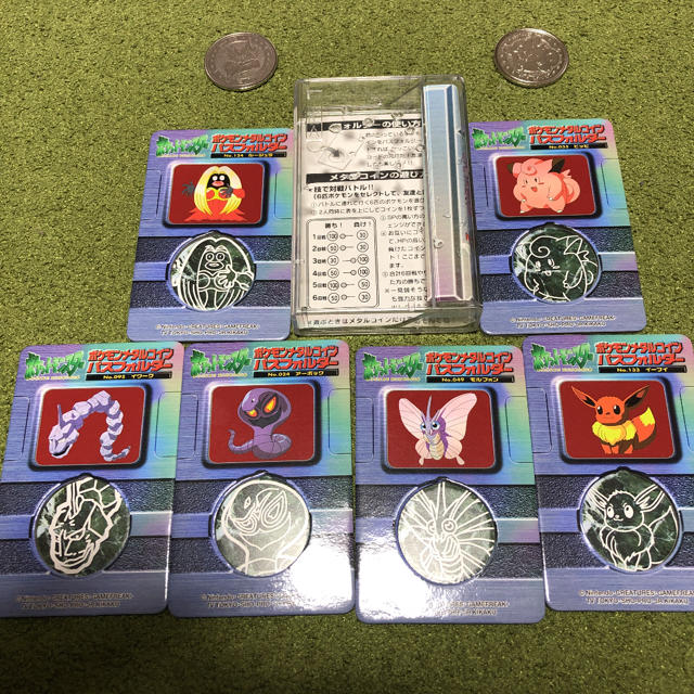 ポケモン - ポケモン メタルコインパスフォルダー &メタルコイン6枚