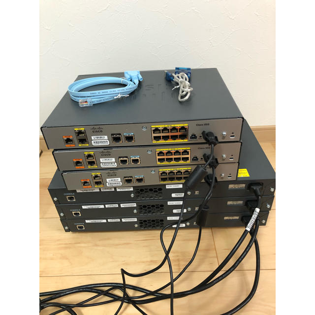 CCNA、CCNP】6台セットCisco892J、Catalyst2960の通販 by ys1980211's