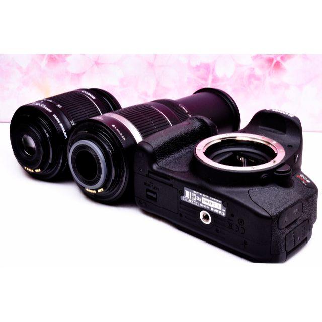 ✨美品 スマホ転送可✨CANON EOS Kiss X7レンズセット 初心者に