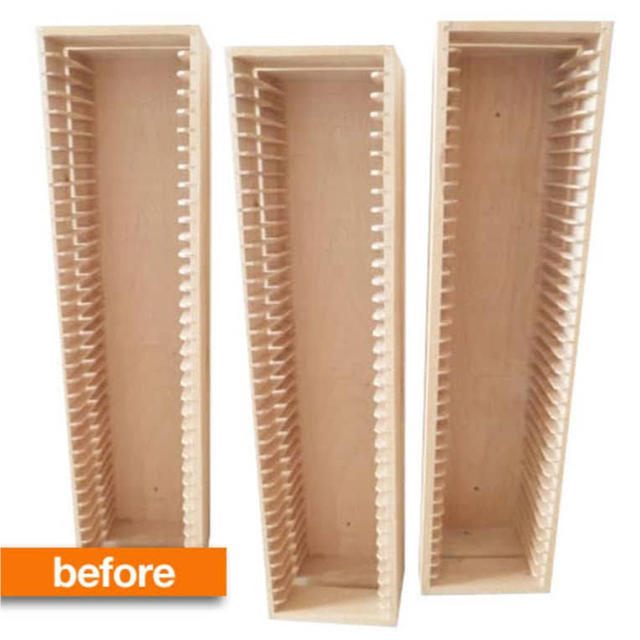 IKEA - [雑貨]IKEA◇ BOALTシリーズ 木製CDラック 2個 70枚分の通販 by