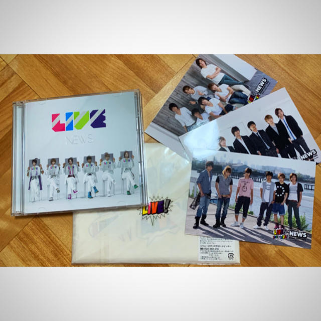 NEWS - NEWS LIVE アルバムDVD 初回限定盤 ＋グッズの通販 by GUMI