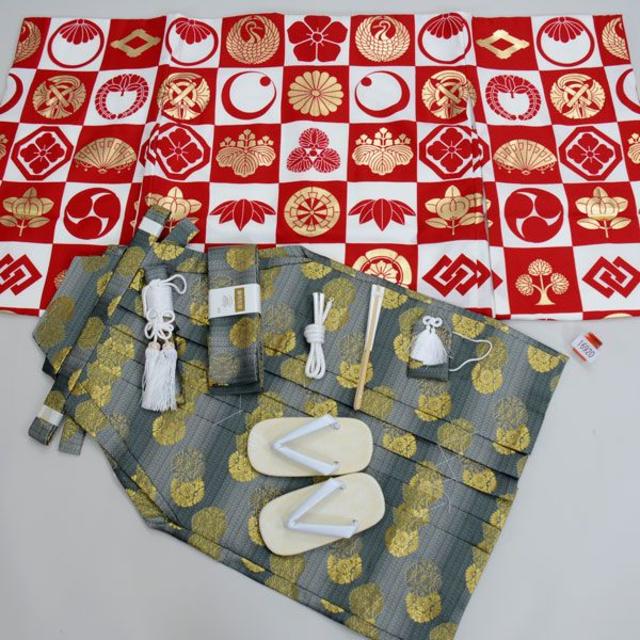 七五三 男児 五歳 羽織袴着物セット 古都小町 袴変更可能 NO16920の