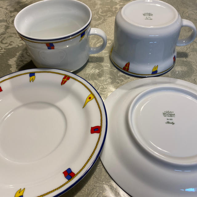 Richard Ginori - 期間限定特価 ペア リチャードジノリ クリッパー C/S