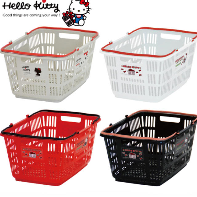 キティ サンリオ ハローキティ マイバスケット 1個 キティ レジカゴの