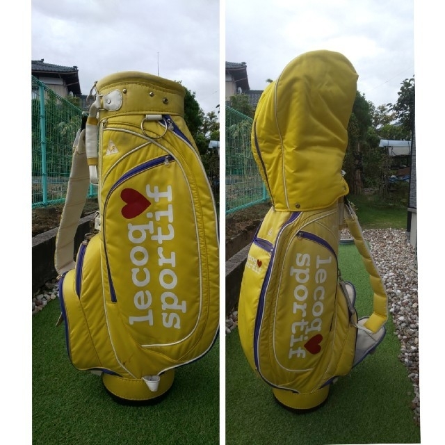 le coq sportif - ＊中古品＊ルコックキャディバッグの通販 by うさぎ