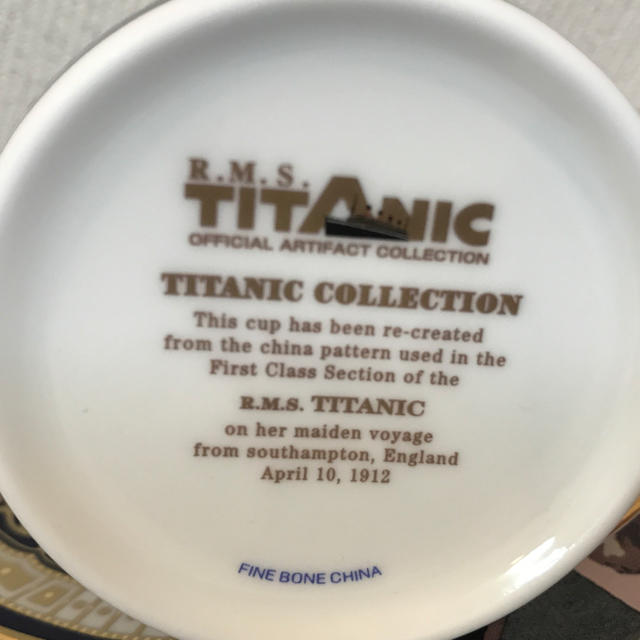 TITANIC COLLECTION カップ&ソーサー タイタニックの通販 by