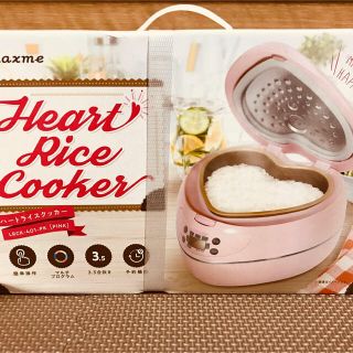 新品未使用 炊飯器 ハートライスクッカーの通販 by mii's shop｜ラクマ