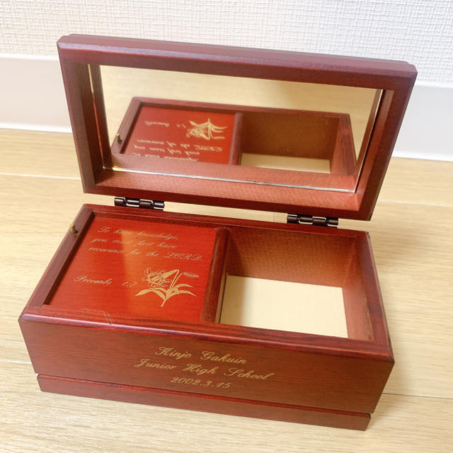 金城学院高校 卒業記念品 ジュエリーボックス オルゴール付きの通販 by