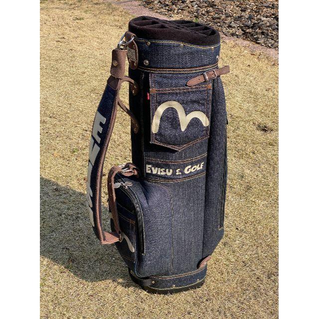 EVISU - EVISU&GOLF エヴィス 14分割大口径 キャディバック 希少中古
