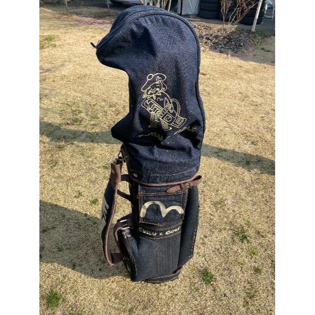 EVISU - EVISU&GOLF エヴィス 14分割大口径 キャディバック 希少中古