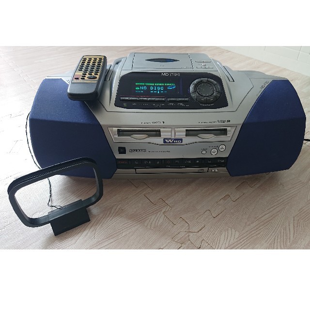 SHARP - ラジカセ SHARP MD-F20の通販 by yztk1222｜シャープならラクマ