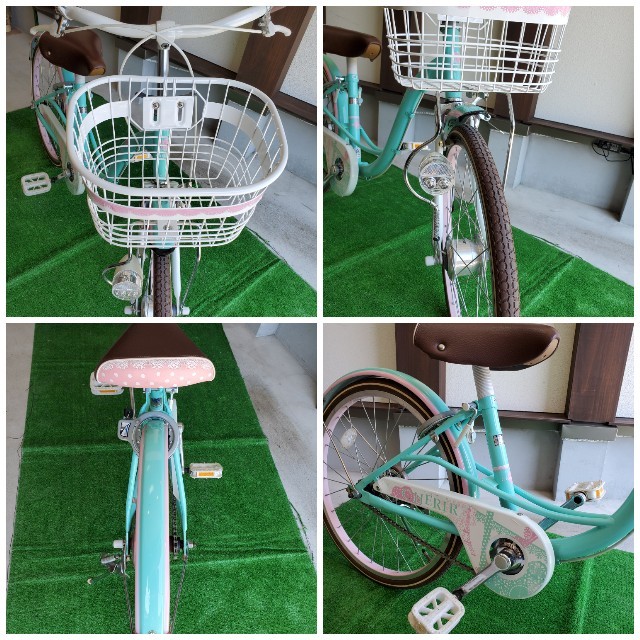 直接取引 子供用自転車 アサヒサイクル シェリール 20インチ ミント