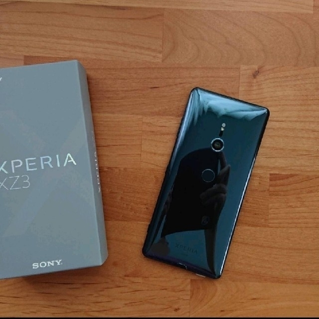 Xperia - 新品simフリー XPERIA XZ3ソニー グリーン緑/ドコモau格安sim