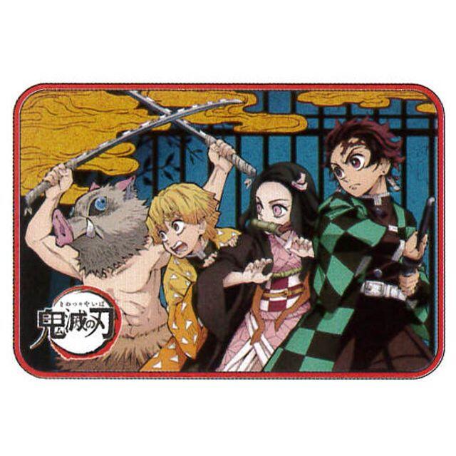 鬼滅の刃 フリーマット 4人 炭治郎 禰豆子 善逸 伊之助 新製品の通販