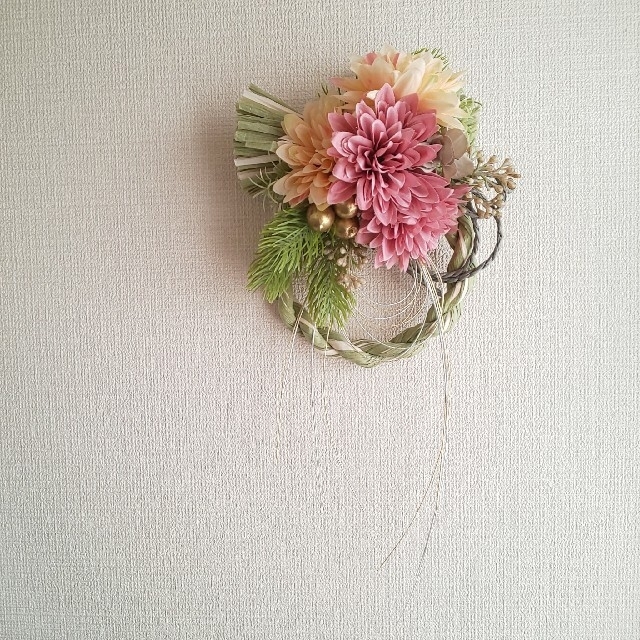 専用＊迎春2021 正月用しめ縄飾り ⑤ (フェイク)の通販 by fu.wa.ran