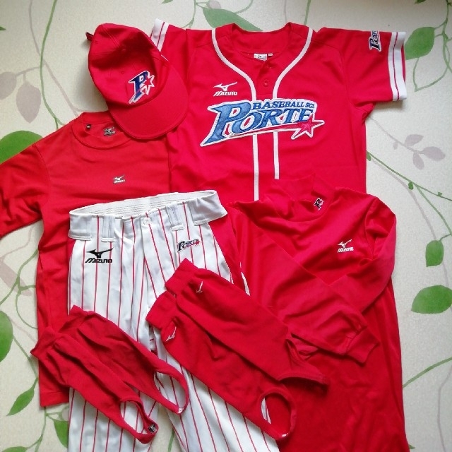 MIZUNO - 野球スクールポルテ ユニフォーム(160サイズ) の通販 by