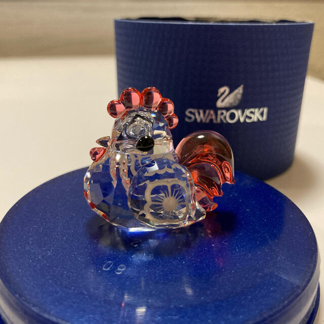 希少・美品】スワロフスキー 干支クリスタル ラブロッツ 酉（鶏