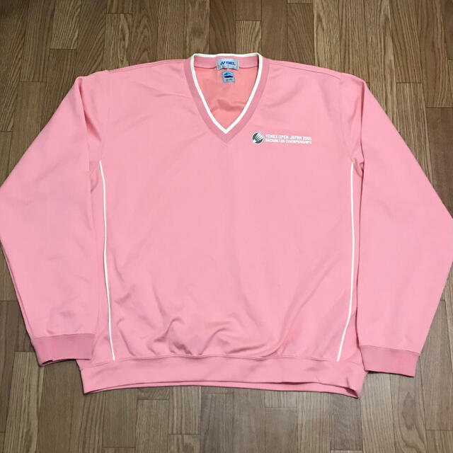 YONEX - ヨネックス トレーナー Vネック ピンク レディース Oの通販 by