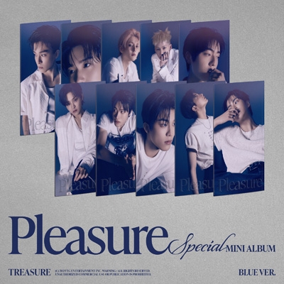 TREASURE SPECIAL MINI ALBUM [PLEASURE] (BLUE VER.)JUNKYU