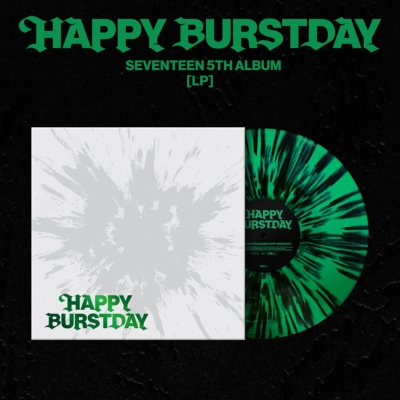 5th Album: Happy Burstday (ブラックスプラッター＆エバーグリーン