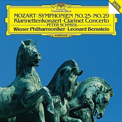 Symphonies Nos.25, 29, Clarinet Concerto : Bernstein / Vienna