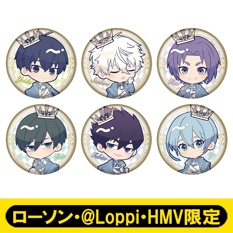 缶バッジ6個セットB【ローソン・@Loppi・HMV限定】 : ブルーロック