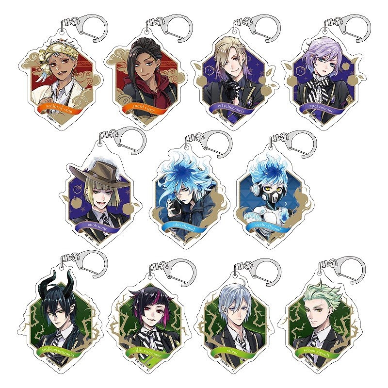 トレーディングアクリルキーホルダー Vol.2 (11個入り1BOX) : Disney