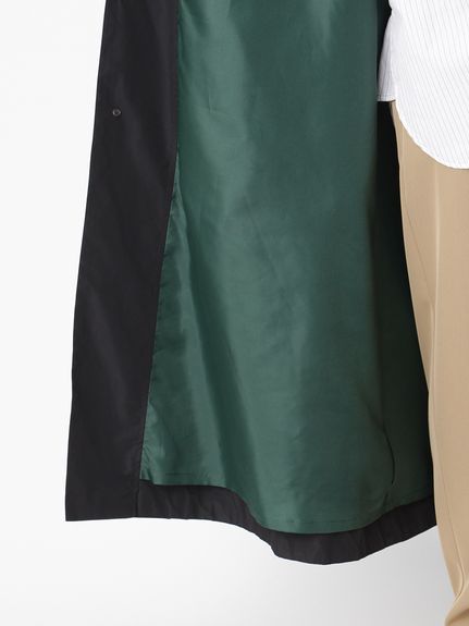 シャンブレーメモリータフタコート(裏地付き)（チェスターコート