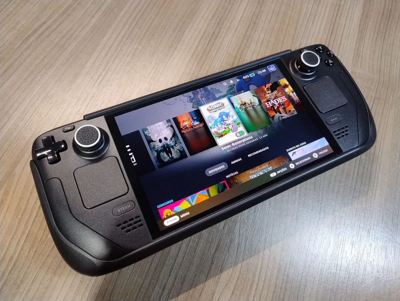 Steam Deck Oled 512gb Com Acessórios Valve - Consoles de Vídeo