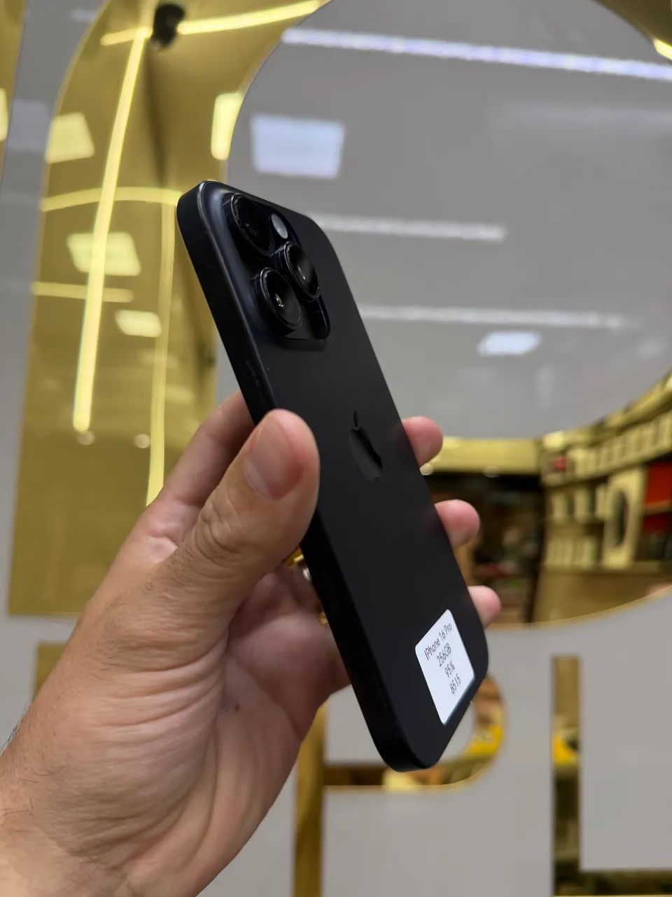 IPHONE 16 PRO 256GB BLACK 5G SEMI NOVO IMPECÁVEL SUPER PROMOÇÃO
