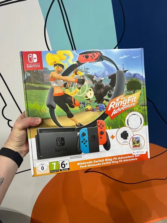 Nintendo Switch Ring Fit Adventure - Novo | Loja Física | - Jogos