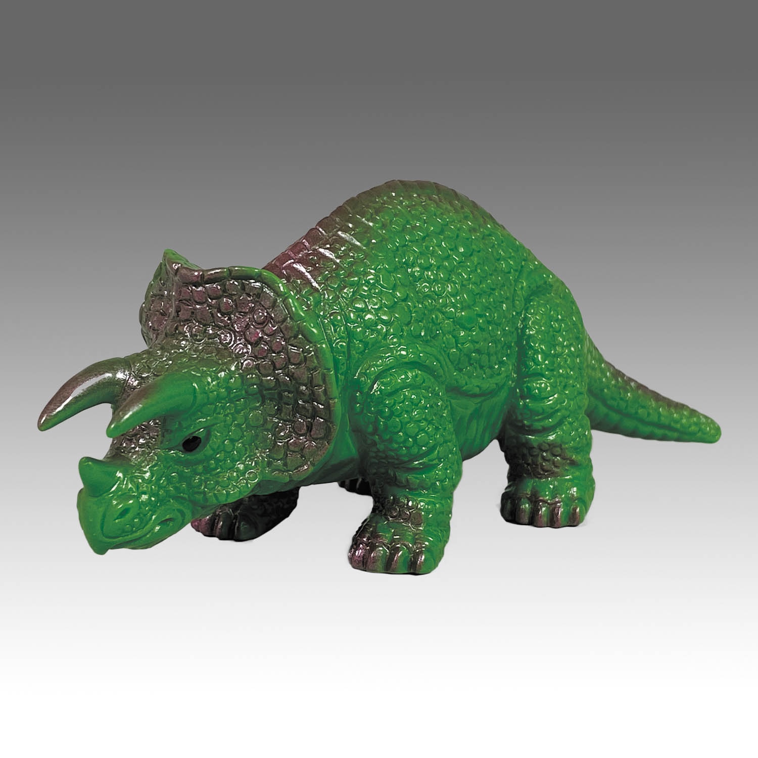 2689] トリケラトプス 緑成型