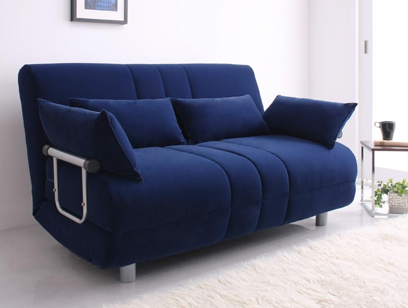 5秒でベッドになるカウチダブルソファーベッド｜ハレノワ