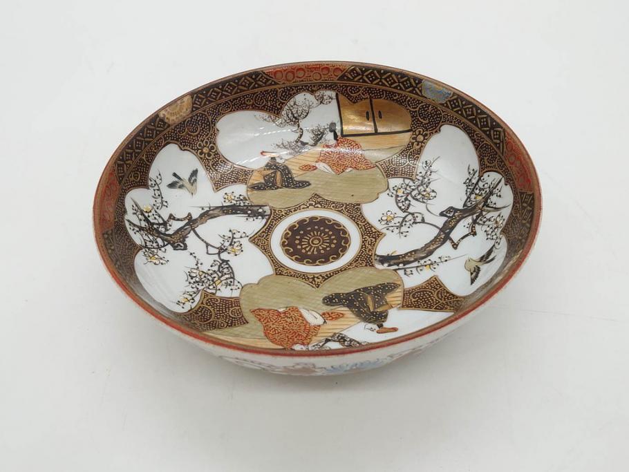 公式】アンティーク家具ラフジュ工房商品詳細ページ明治期 九谷焼 色絵