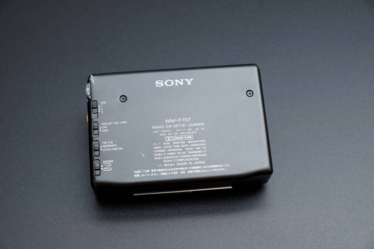 Sony WM-F707 ▷ Walkman.land