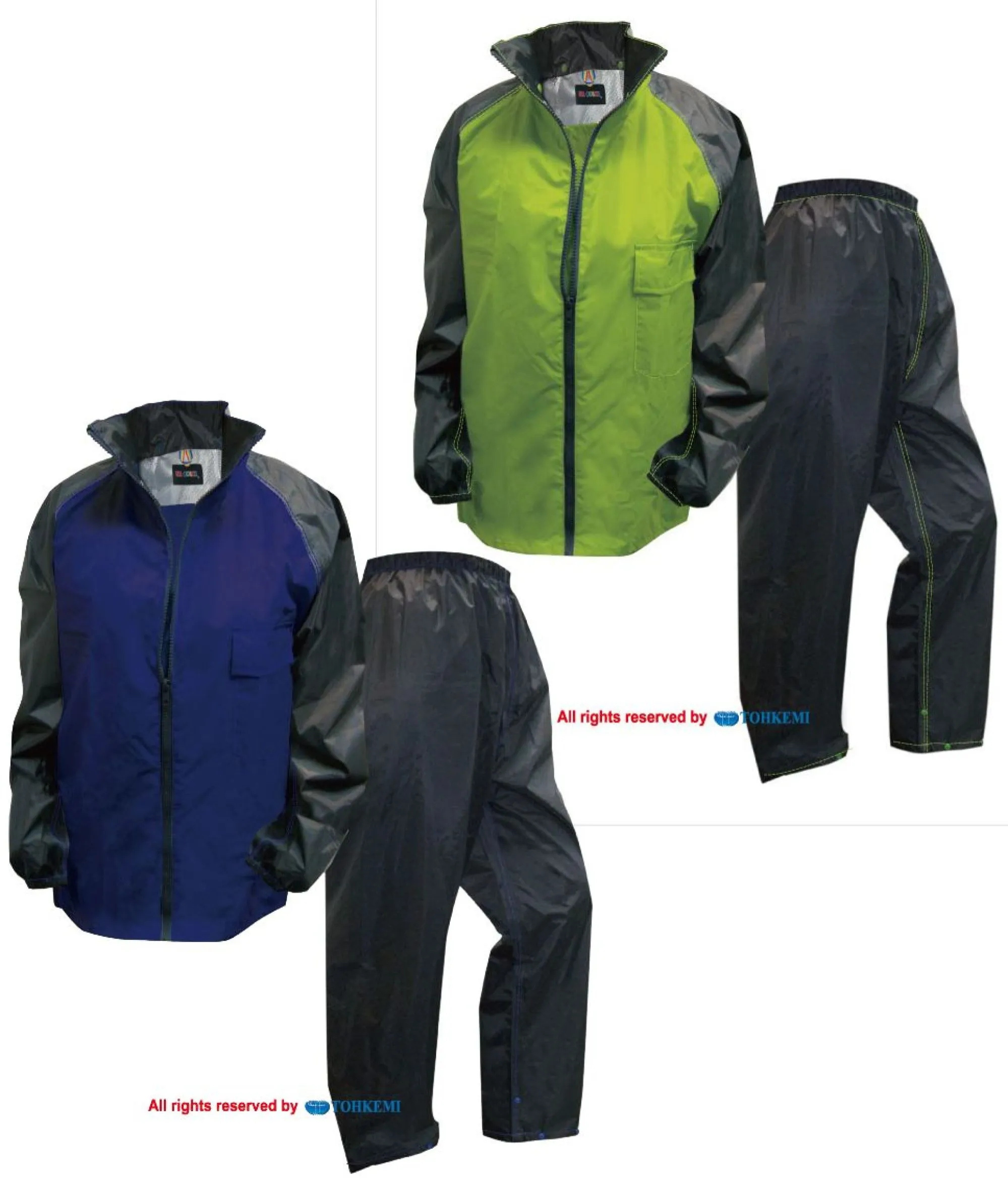 CSワンダーレインスーツ トオケミ 4670 作業着・ワーキング