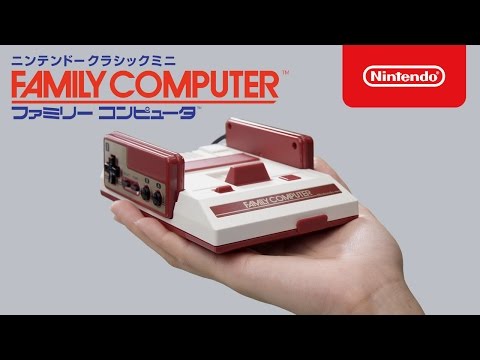 あのファミコンが手のひらサイズに。HDMI接続＆USB給電でソフト30本を